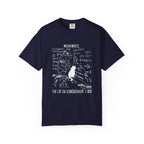 Schrödinger's Cat T-Shirt — 'Meanwhile... The Cat in Schrödinger's Box' Graphic Tee