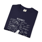 Schrödinger's Cat T-Shirt — 'Meanwhile... The Cat in Schrödinger's Box' Graphic Tee