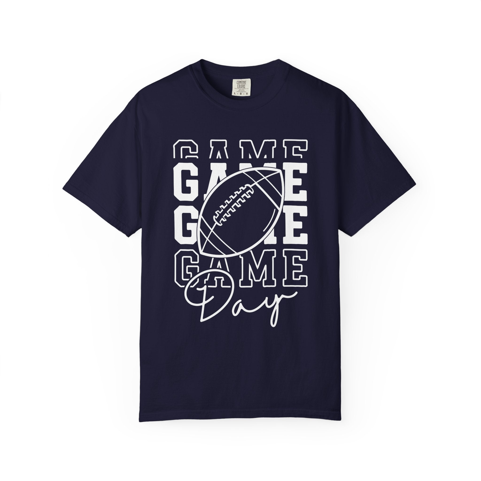 Game Day Football Tee — 'Game Day' Graphic T-Shirt