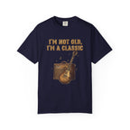 Classic Guitar Tee – "I'm Not Old, I'm a Classic" Vintage Music T-Shirt