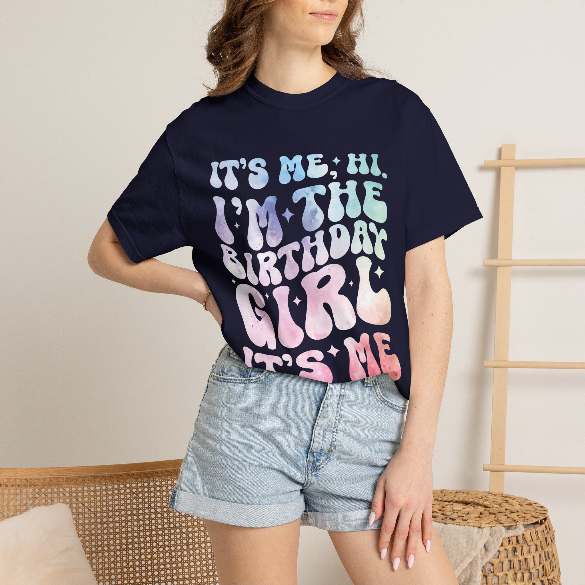 Retro Birthday Girl T-Shirt