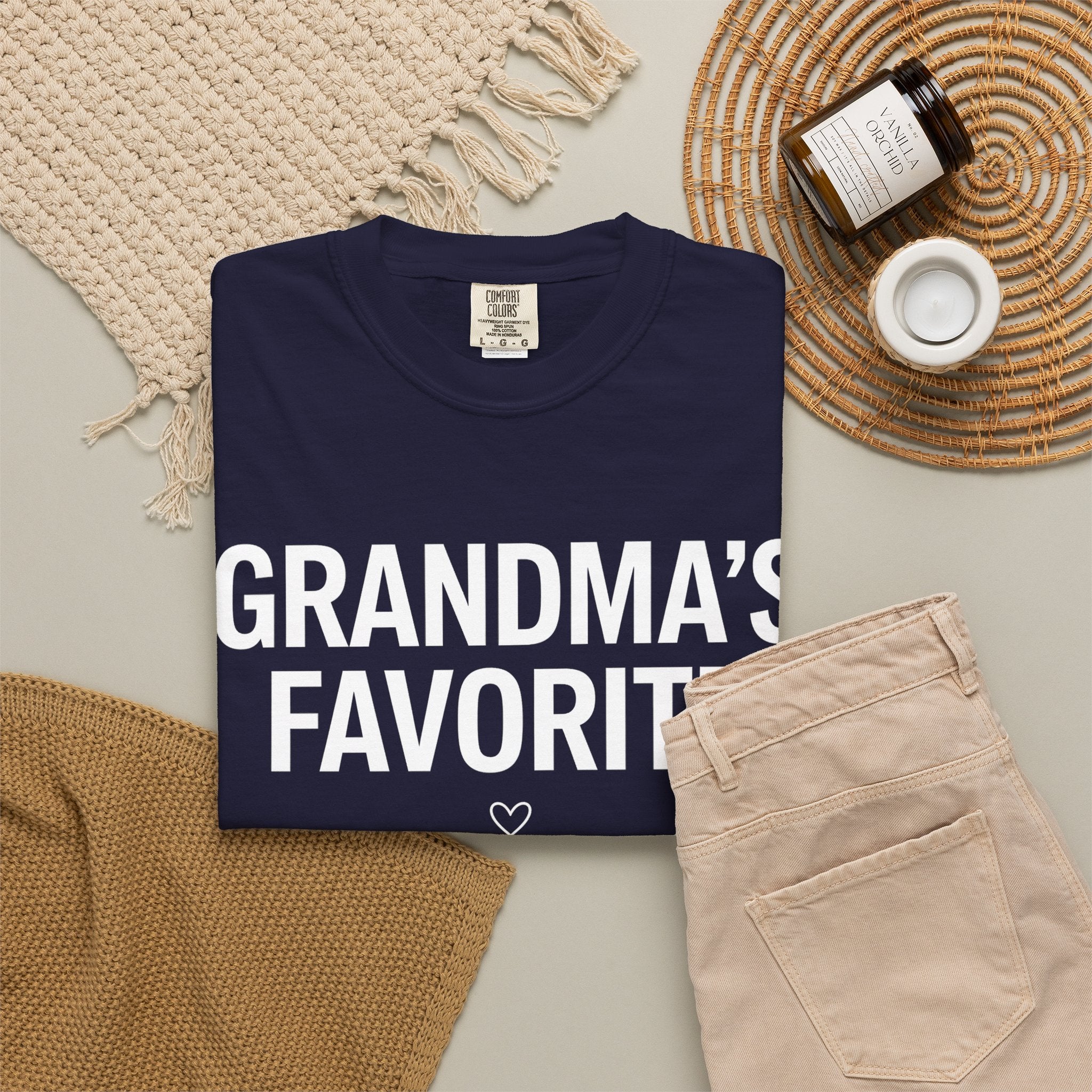 Grandma's Favorite T-Shirt — Funny Family Gift Tee