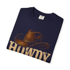 Howdy Cowboy T‑Shirt — Rustic Western Graphic Tee with Cowboy Hat & Stars